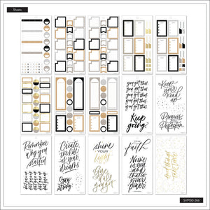 The Happy Planner Bold & Free 30 Sheet Sticker Value Pack