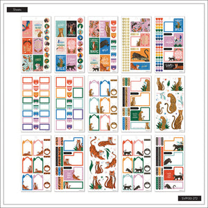 The Happy Planner Wild Type 30 Sheet Sticker Value Pack