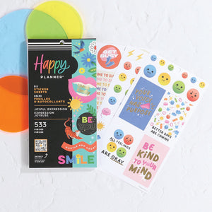 The Happy Planner Joyful Expression 30 Sheet Sticker Value Pack