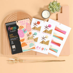 The Happy Planner Organic Wellness Large Sticker Value Pack