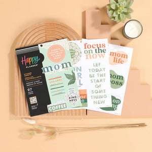 The Happy Planner Apricot & Sage Large Sticker Value Pack