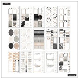 The Happy Planner Celestial Elegance Classic 30 Sheet Sticker Value Pack