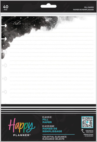 Image of The Happy Planner Celestial Elegance Classic FIll Paper
