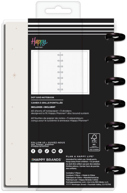 The Happy Planner Celestial Elegance Mini Notebook