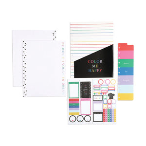 Internal View of the Color Me Happy Classic Accessory Pack by Happy Planner