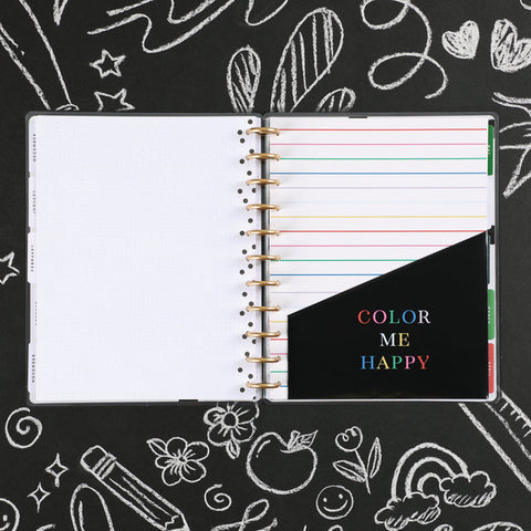 Image of Lifestyle Shot of the Color Me Happy Classic Accessory Pack by Happy Planner