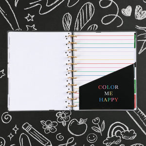 Lifestyle Shot of the Color Me Happy Classic Accessory Pack by Happy Planner