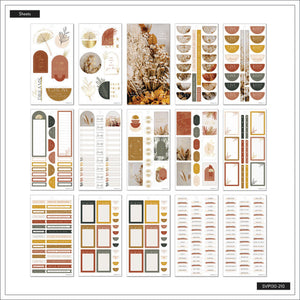 The Happy Planner Dried Florals Classic 30 Sheet Sticker Value Pack
