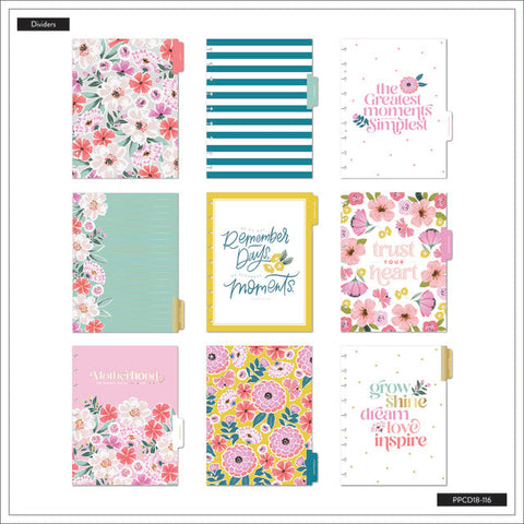 Image of The Happy Planner Fresh Bouquet Classic 18 Month Planner