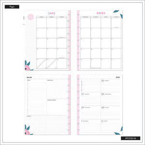 The Happy Planner Fresh Bouquet Classic 18 Month Planner
