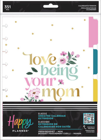 Image of The Happy Planner Fresh Bouquet Classic Extension Pack