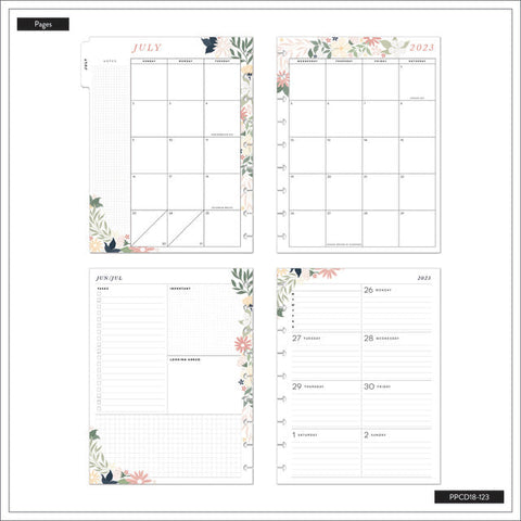 Image of The Happy Planner Fresh Fields Classic 18 Month Planner