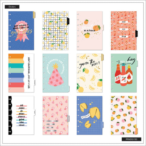 Image of The Happy Planner Fun Illustrations Mini 12 Month Planner