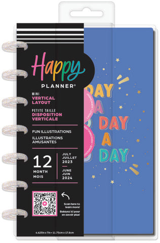 Image of The Happy Planner Fun Illustrations Mini 12 Month Planner