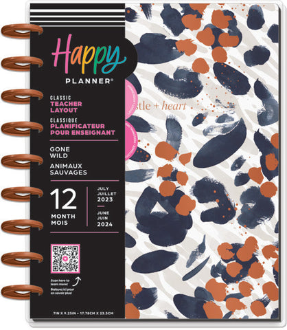 Image of The Happy Planner Gone Wild Classic 12 Month Planner