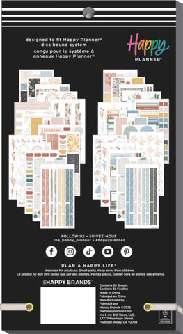 Image of The Happy Planner Homesteader Classic 30 Sheet Sticker Value Pack