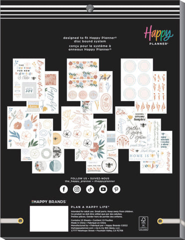 Image of The Happy Planner Homesteader Large Sticker Value Pack