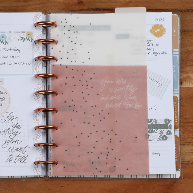 The Happy Planner Homesteader Classic Dashboard