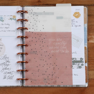 The Happy Planner Homesteader Classic Dashboard
