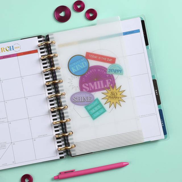 The Happy Planner Spread Some Happy Classic Dashboard