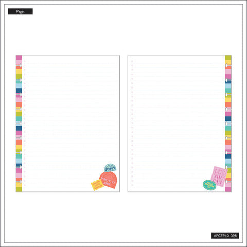 Image of THe Happy Planner Spread Some Happy Classic Fill Paper