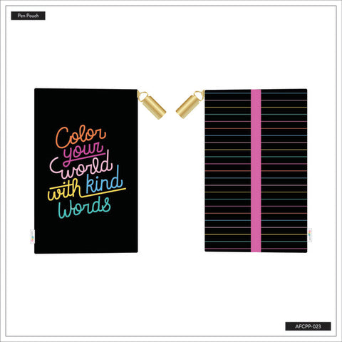 Image of The Happy Planner Spread Some Happy Elastic Pen Pouch