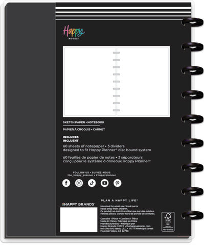 Image of The Happy Planner Happy Brights Classic Notebook