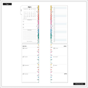 The Happy Planner Happy Brights Skinny Classic 12 Month Planner