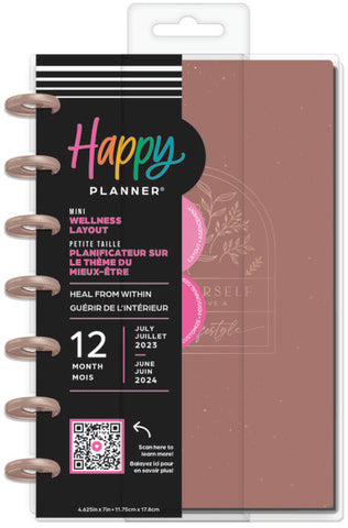 Image of The Happy Planner Heal from Within Mini 12 Month Planner