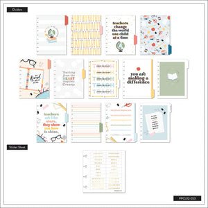 The Happy Planner Kind Teacher Classic Undated 12 Month Planner