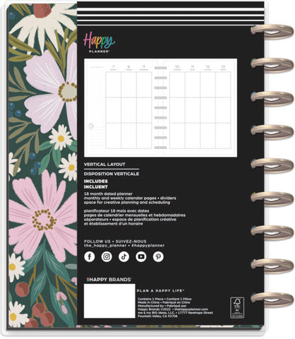 Image of The Happy Planner Made to Bloom Classic 18 Month Planner