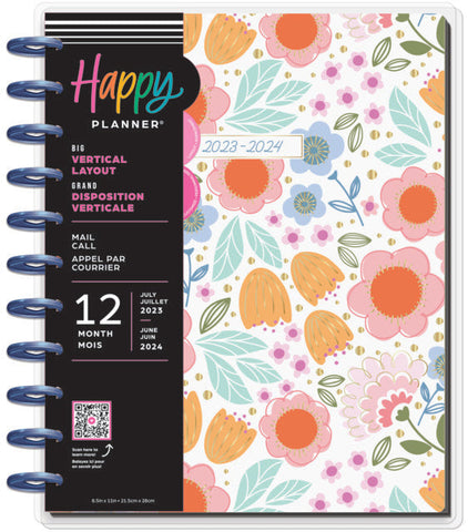 Image of The Happy Planner Mail Call Big 12 Month Planner