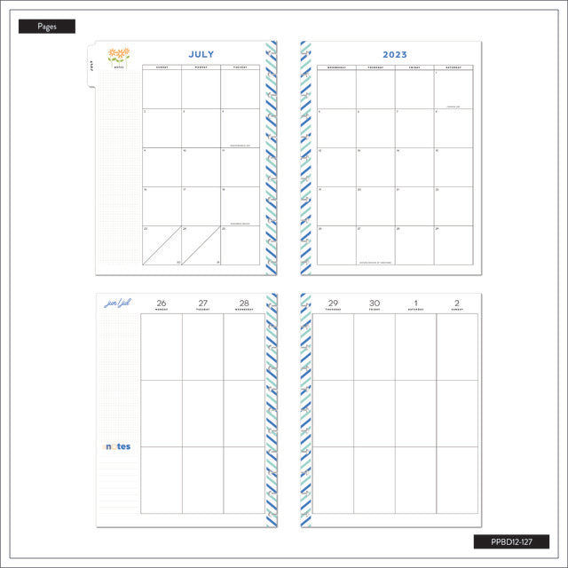 The Happy Planner Mail Call Big 12 Month Planner