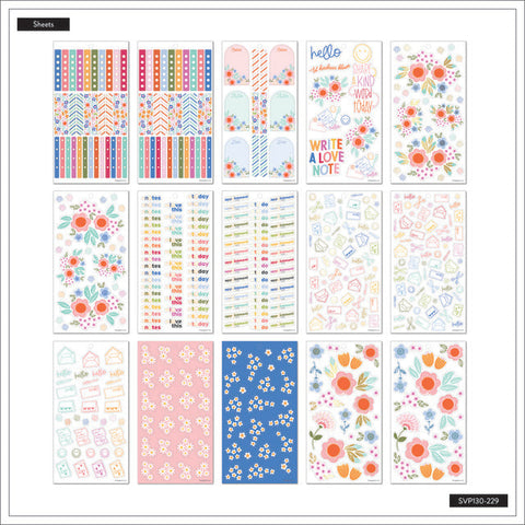 Image of Internal View of the Mail Call Classic 30 Sheet Sticker Pack by Happy Planner