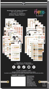 The Happy Planner Moody Florals Classic 30 Sheet Sticker Value Pack