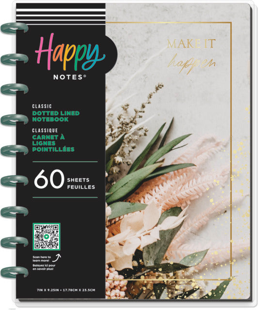 The Happy Planner Moody Florals Classic Notebook