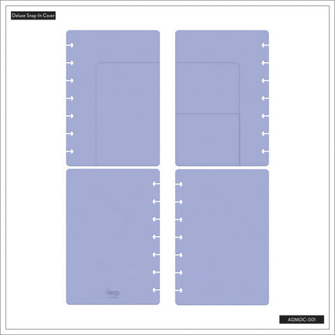 Image of The Happy Planner Periwinkle Mini Deluxe Snap In Cover