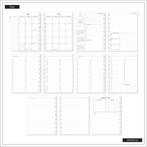 The Happy Planner Playful Abstract Classic 18 Month Planner