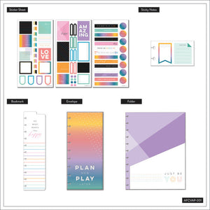 The Happy Planner Rainbow Brights Classic Value Accessory Pack