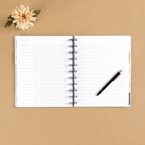 Image of Internal View of the Realign Classic Fill Paper inserted into a Happy Planner