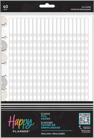 Image of Front View of the Realign Classic Fill Paper