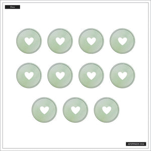 The Happy Planner Sea Glass Medium Pearl Powder Metal Disc