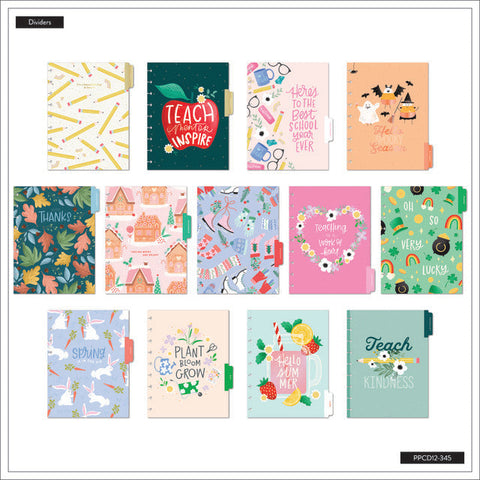 Image of The Happy Planner Seasonal Teacher Classic 12 Month Planner