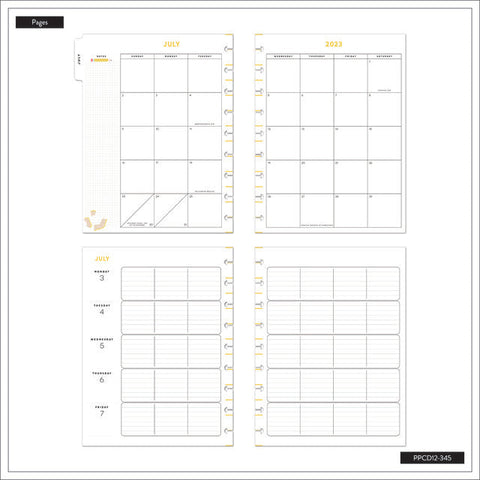 Image of The Happy Planner Seasonal Teacher Classic 12 Month Planner