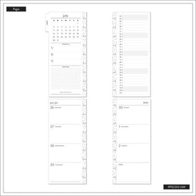 The Happy Planner Smiley Face Skinny Classic 12 Month Planner