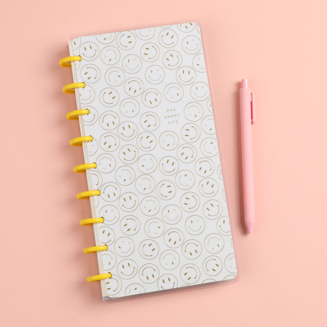 The Happy Planner Smiley Face Skinny Classic 12 Month Planner