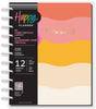 Front view of the Super Happy Big 12 month Planner by Happy Planner