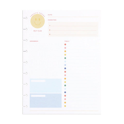 Image of Front View of the Super Happy Classic Fill Paper by Happy Planner