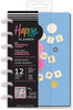 Front view of the Super Happy Mini 12 month planner by Happy Planner